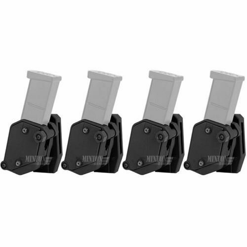 IPSC USPSA Shooting Competition Belt + 4 Pcs Storm Multi-Angle Speed Mag Pouch