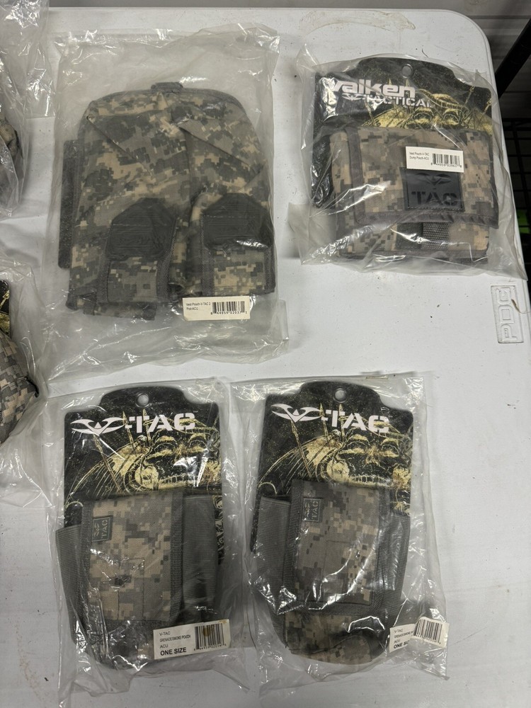 Valken Paintball Tactical accessory lot