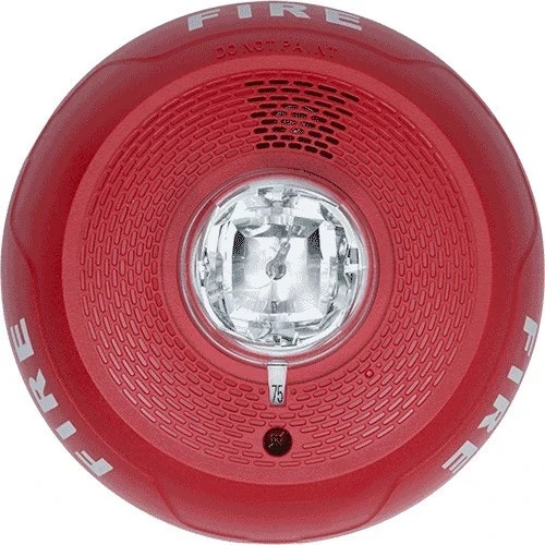 System Sensor PC2RL 2 Wire Horn Strobe Sensor - Red