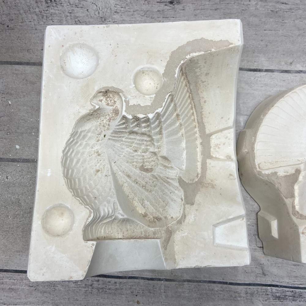 Fres-O-Lone Ceramic Casting Mold Rooster Turkey Bird #163