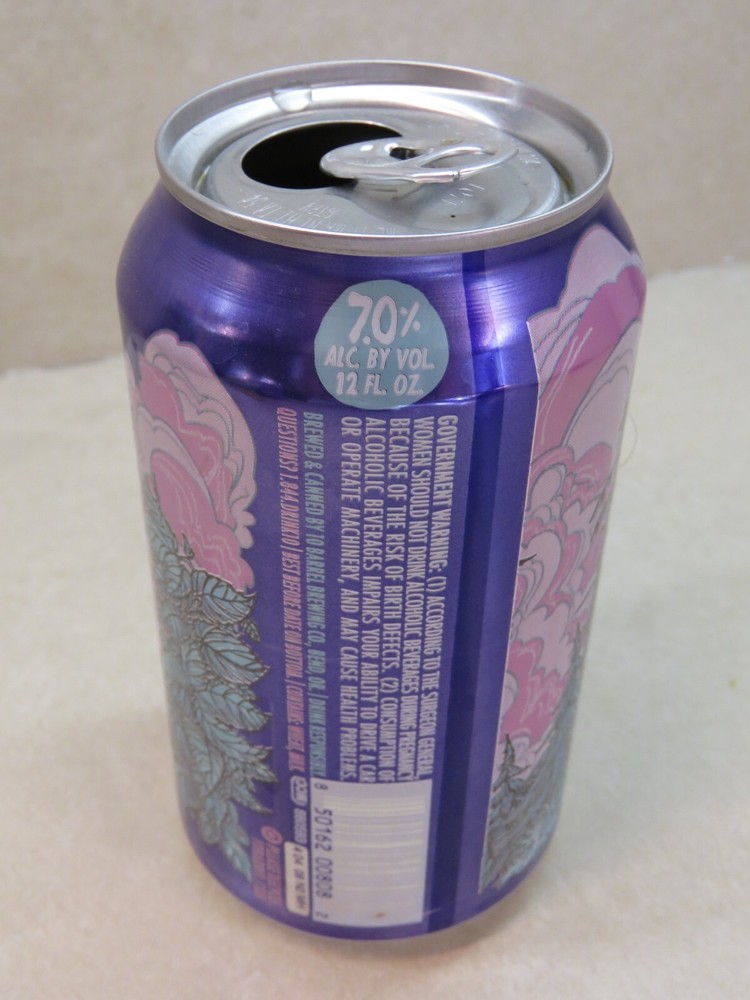 Craft BEER Empty Can ~ 10 BARREL Brewing Co Cloud Mentality IPA ~ Bend, OREGON