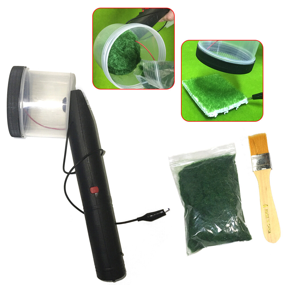 Flocking Kit Static Grass Applicator ABS Mini Flocking Machine
