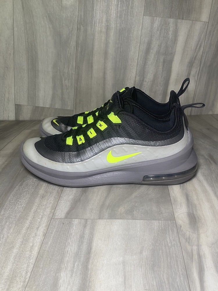 Nike Air Max Axis Black/Volt/Grey Sneaker Shoes Size 6.5
