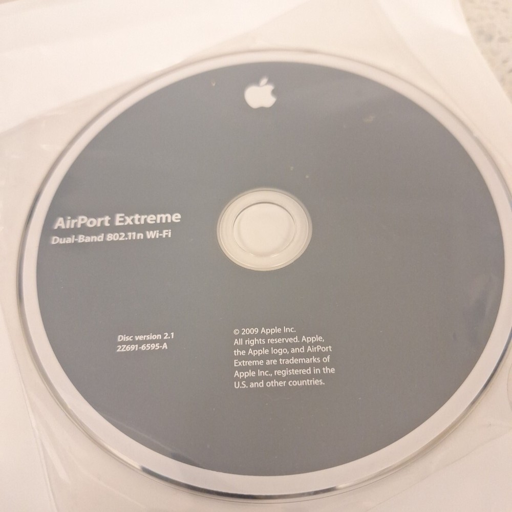 Airport Extreme A1354 Software ONLY with Setup Guide