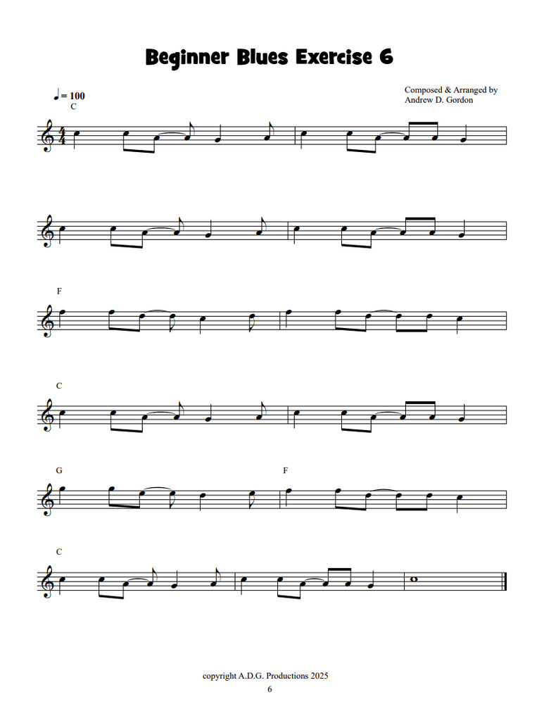 Best Beginner Blues Exercises For Flute