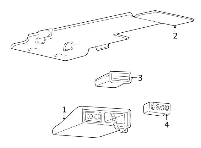 Genuine GM Control Module 9361921