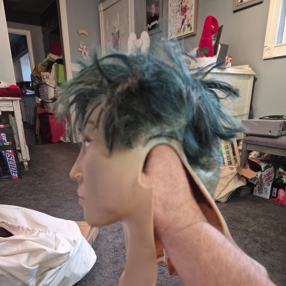 5 Mannequin Head Make up Slip On Hair Forms