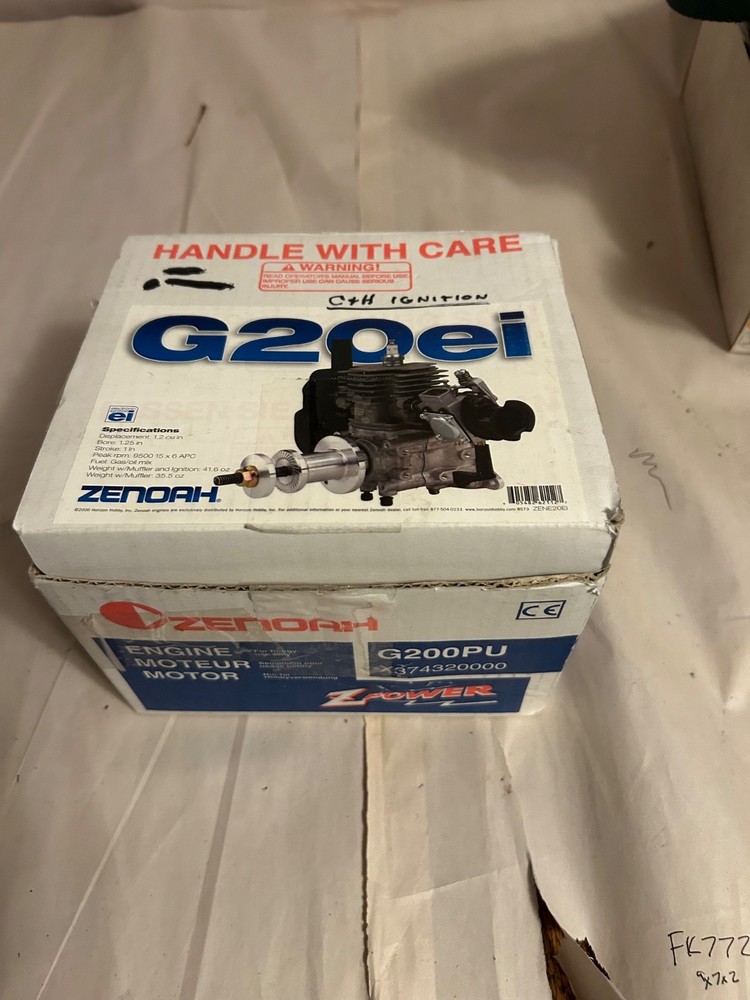 Lightly used g20ei Zenoah airplane engine