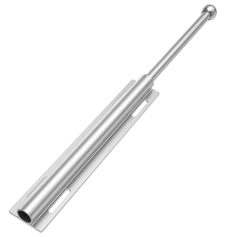 Supforce Valet Rod for Closet Pull Out, Retractable Slide 12IN, Matte Silver