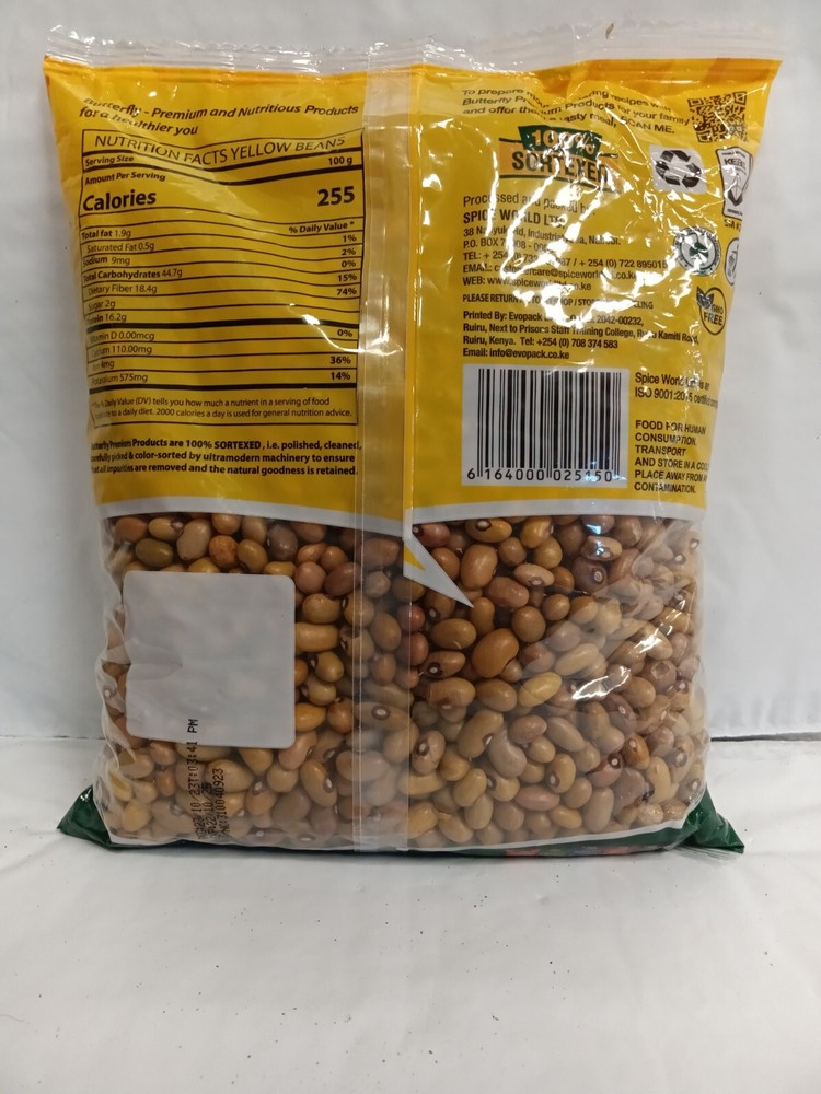 Yellow kidney beans 1 Kgs