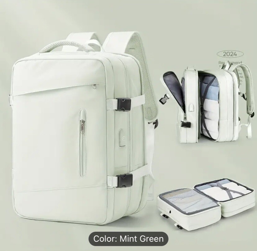 ✅ Flight-Approved Carry on Personal Item Backpack ✈️(45cmx22cmx33cm)