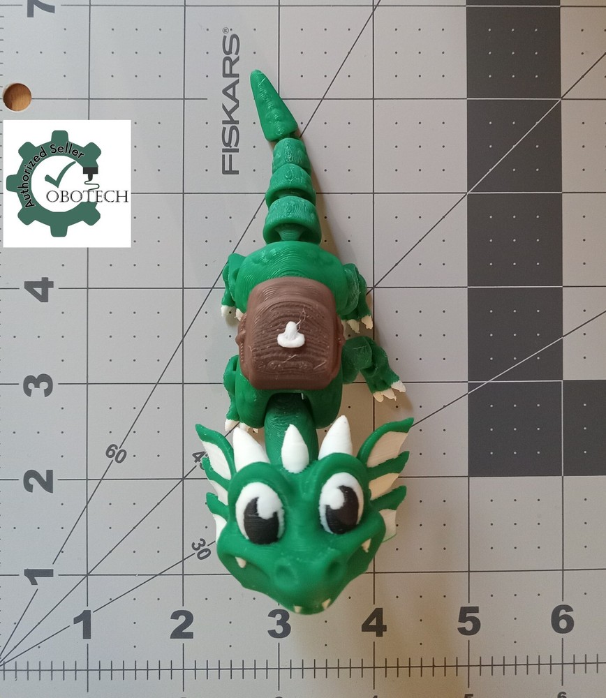 3D Printed Articulating and Posable Scholar Dragon