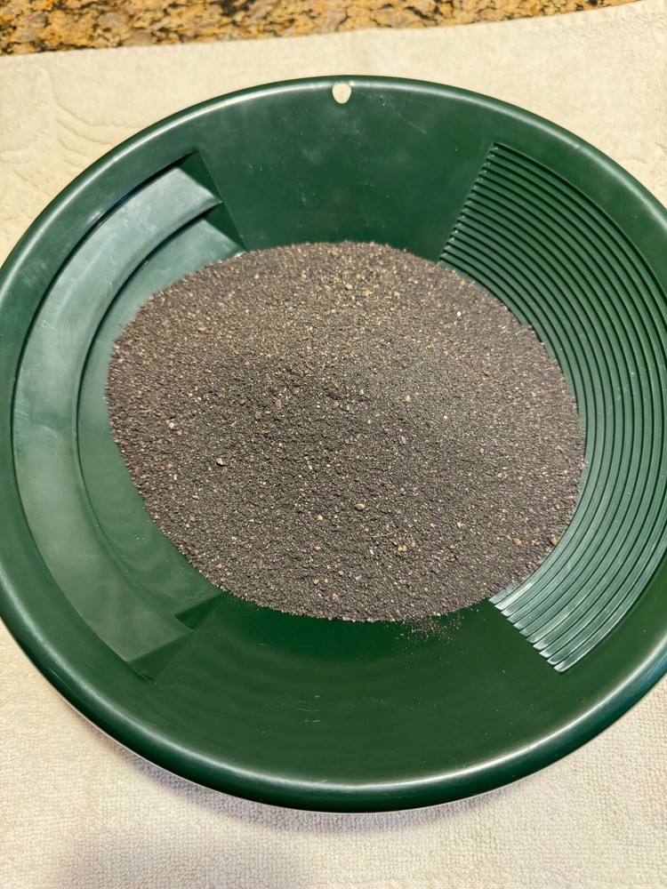 Black Sand From Gold Prospecting - 5 Lb Package