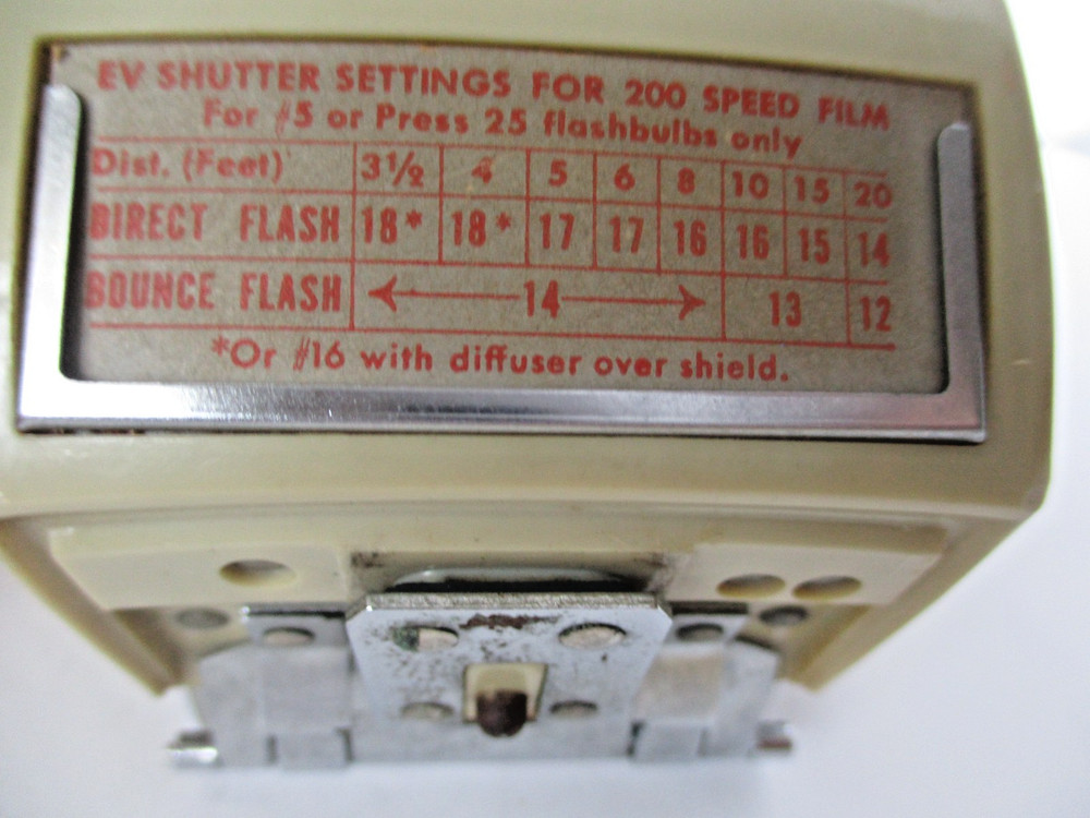 Polaroid Camera Flash Attachment only Model 281 With Diffuser