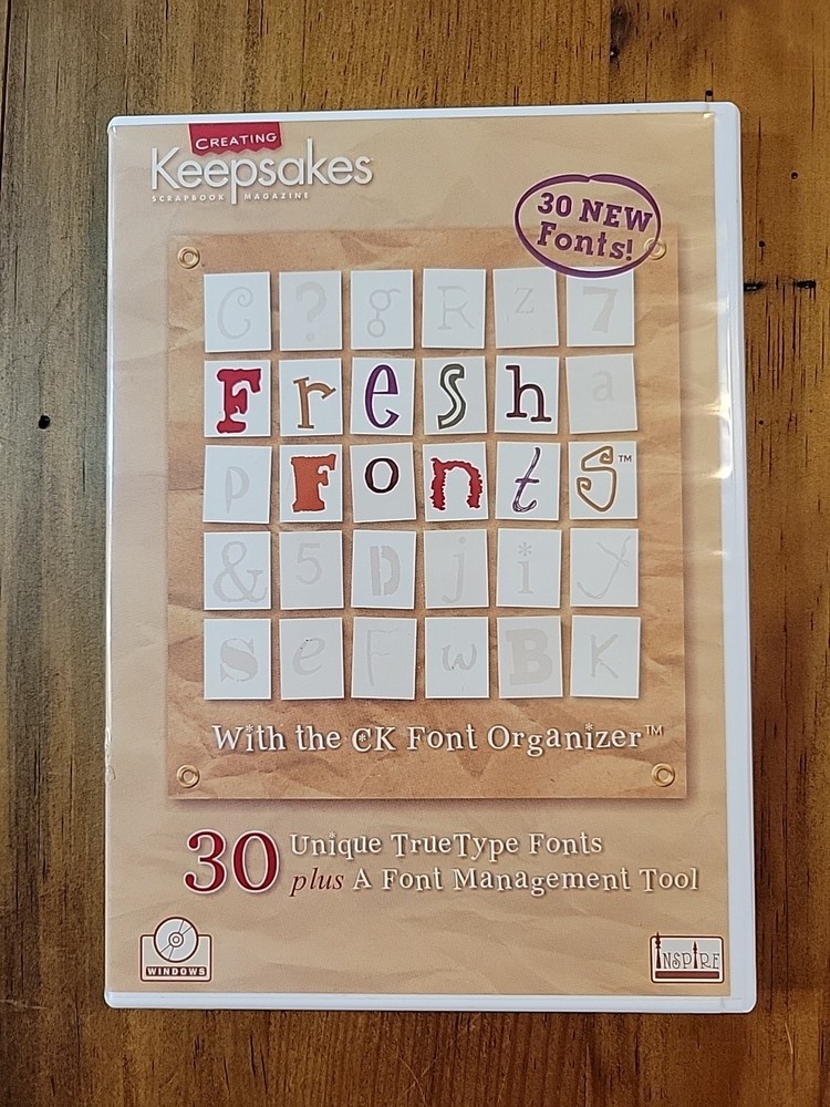 Creating Keepsakes Creative Clips & Fonts - Your Choice