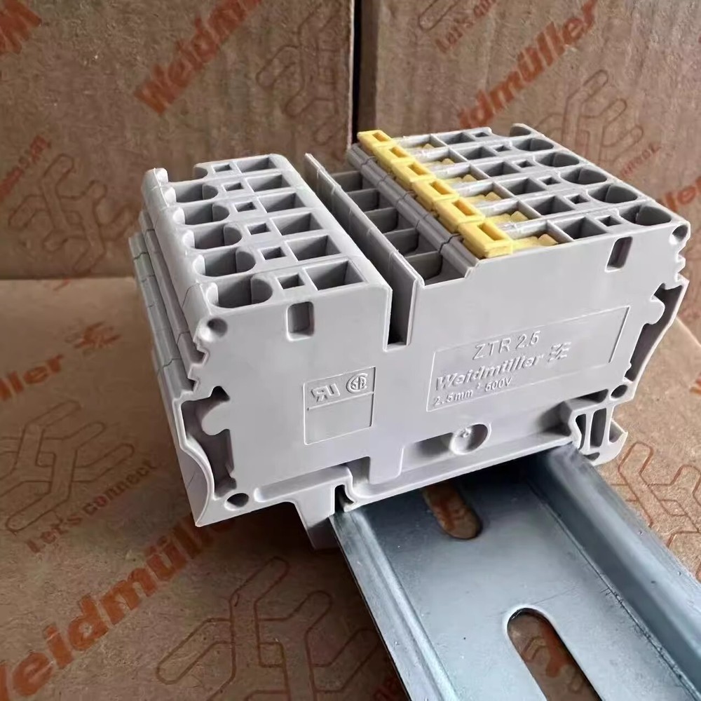 100pcs Weidmuller Terminal 1831280000 ZTR 2.5 Spring-type Switch-type Terminal