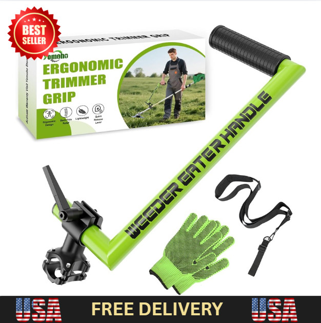 Upgraded Weed Eater Handle Ergonomic String Trimmer Handle with Adjustable Sh...