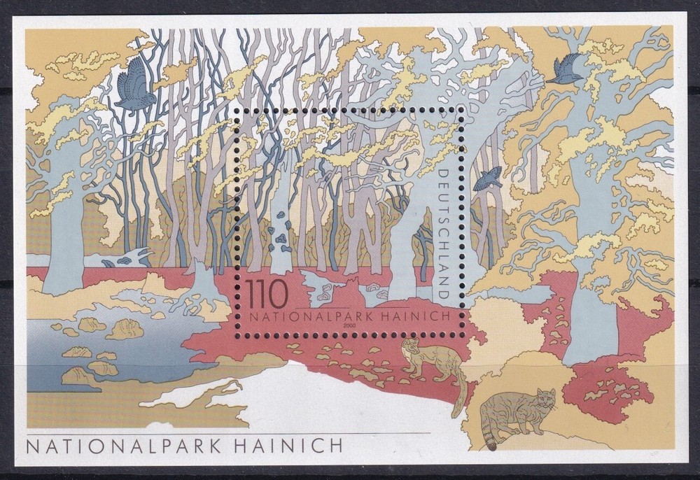 Germany 2000 Nature, Parks MNH Block