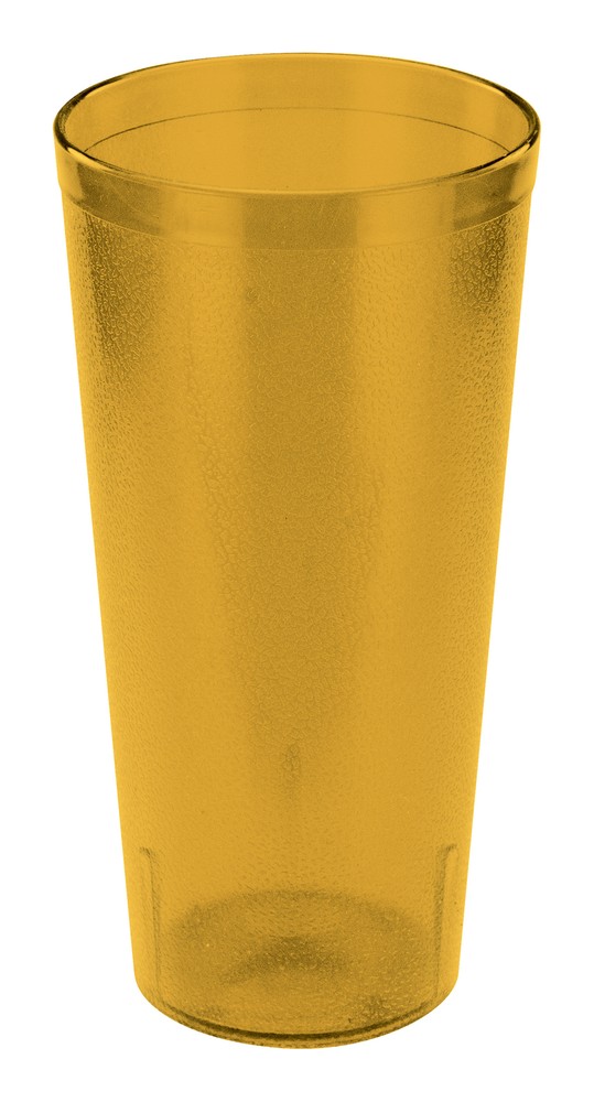 20oz Pebbled Tumblers, Amber (2 Dozen)