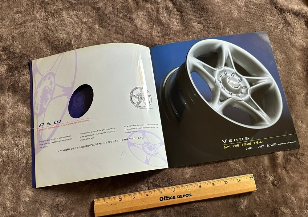 A&W Wheels/Rims Brochure - Vintage