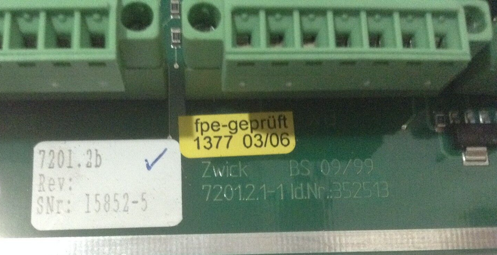Zwik 7201.2b Board 7201.2.1-1