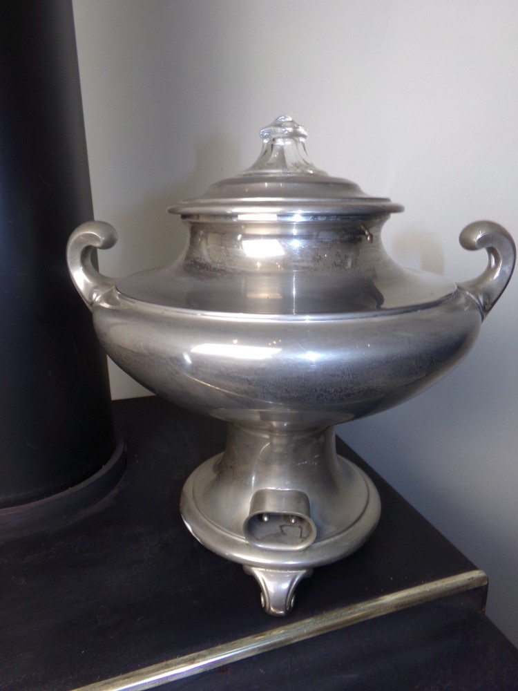 Antique Coffee Percolator With Cord; Universal Landers Frary Clark