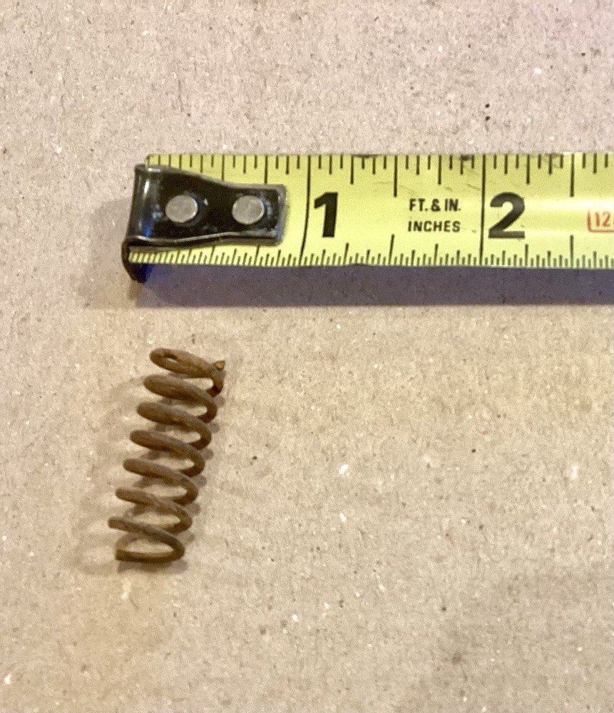 Troy Bilt Horse tiller depth regulator plunger spring.