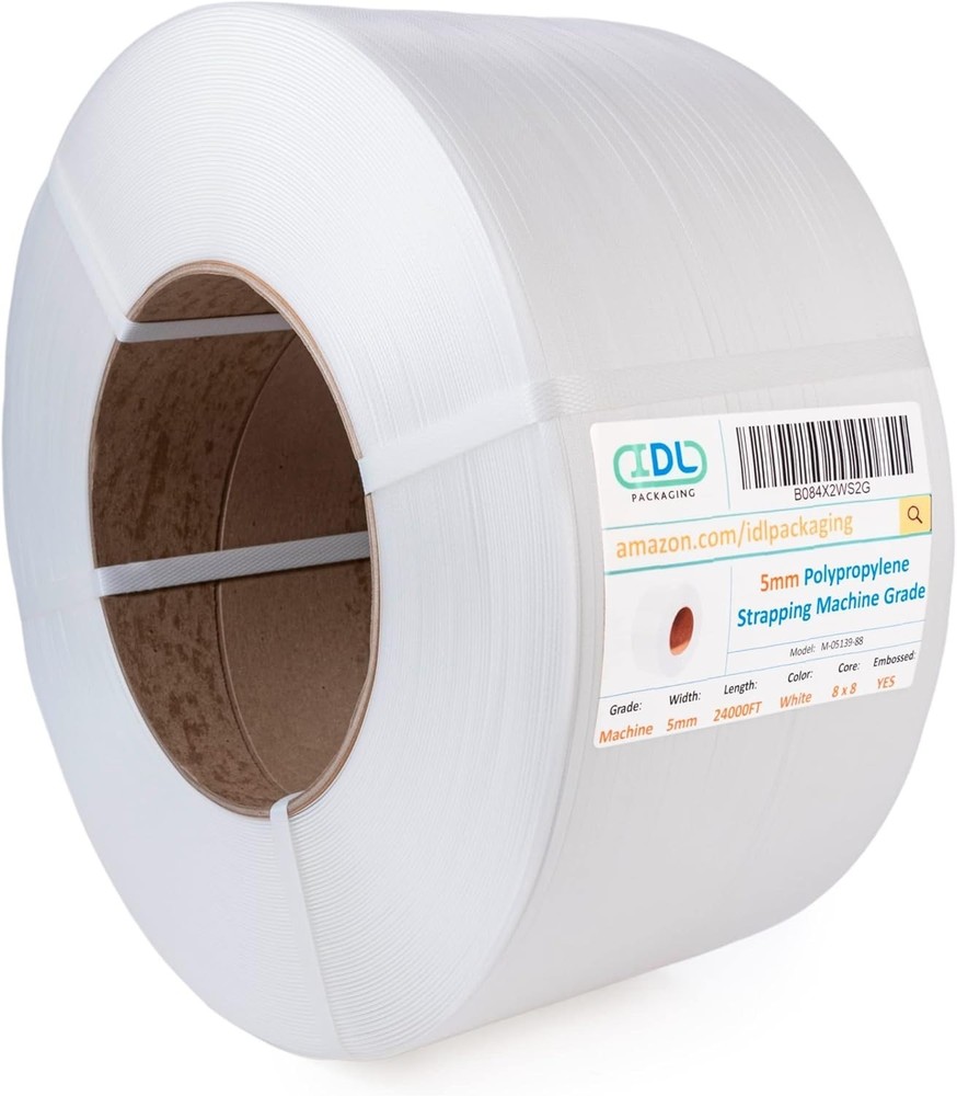 High-Quality Polypropylene Strapping Roll 5mm x 24000' for Effective Packing
