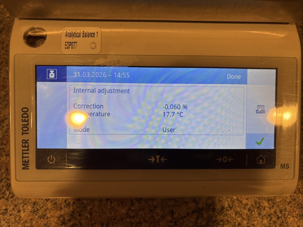 Mettler Toledo MS8001TS Precision Balance