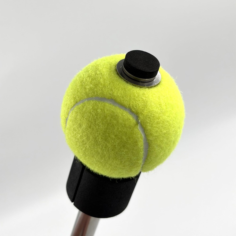 Tennis Swing & Serve Trainer, Retractable Click Feedback Training Tool, Impro...
