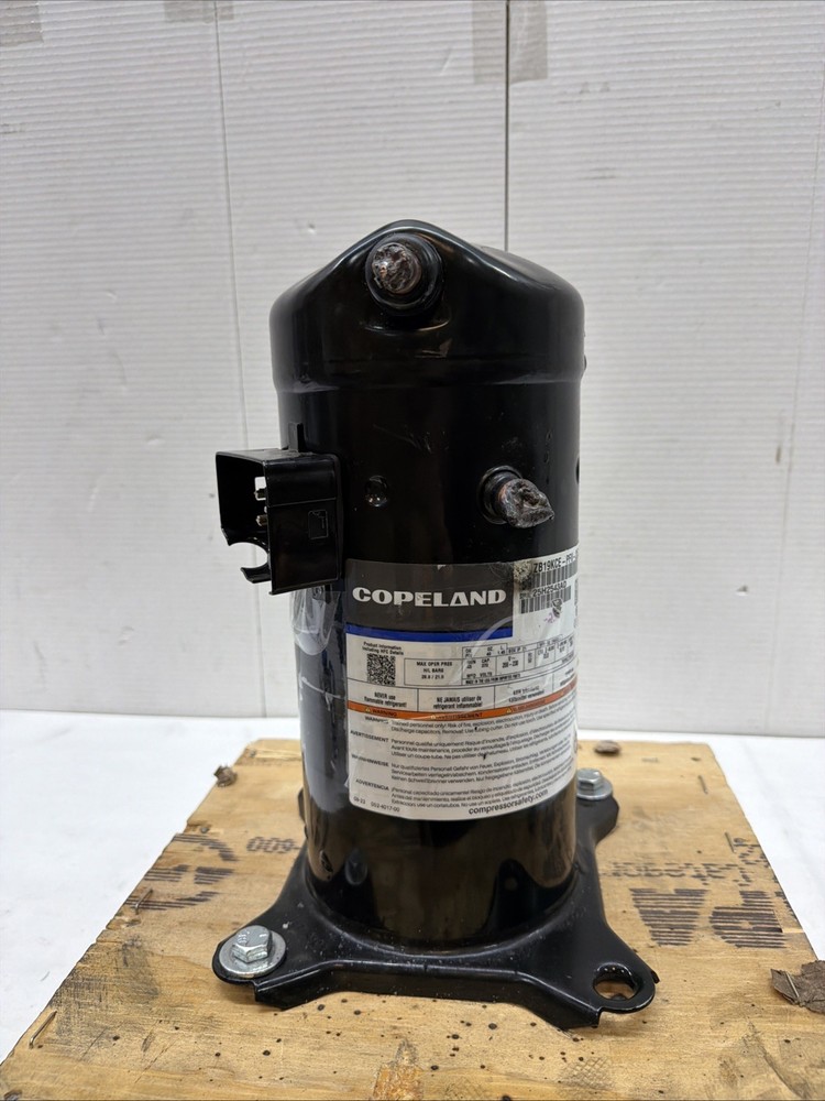 GENUINE COPELAND SCROLL COMPRESSOR ZB19KCE-PFV-205 Read
