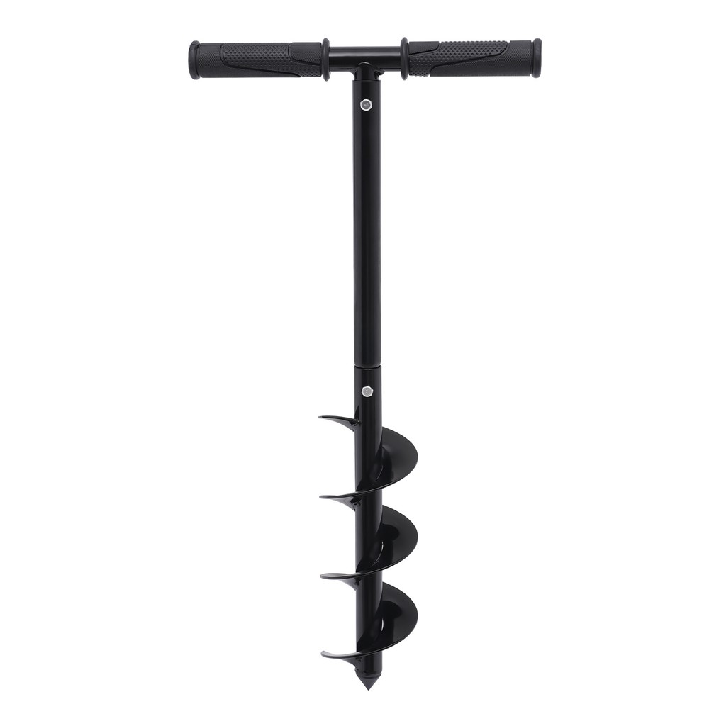 Hand Post Hole Digger Ground Digger Earth Auger Planter with Non-Slip Handle
