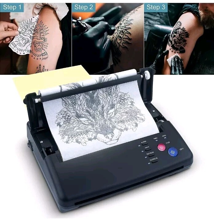Tattoo Transfer Stencil Machine. Open Box.
