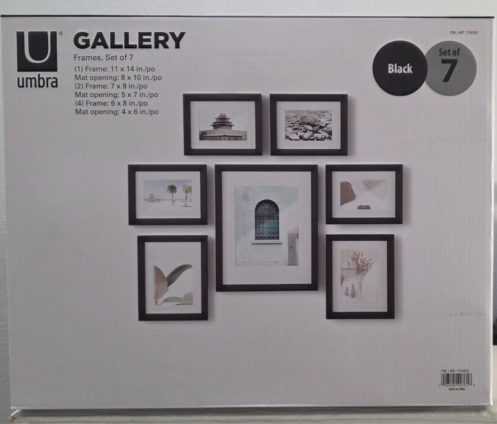 Umbra 7-piece Gallery Picture Frame Set