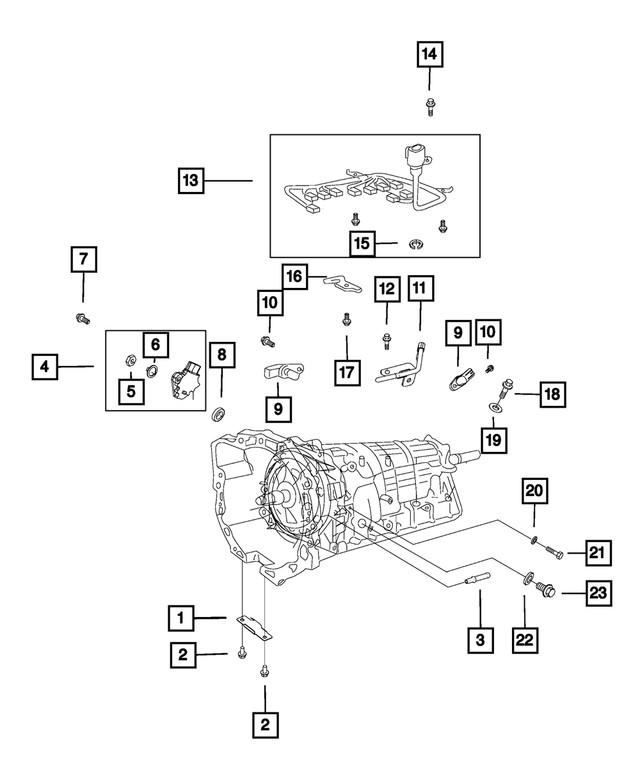 Genuine Mopar Speed Sensor 68333324aa