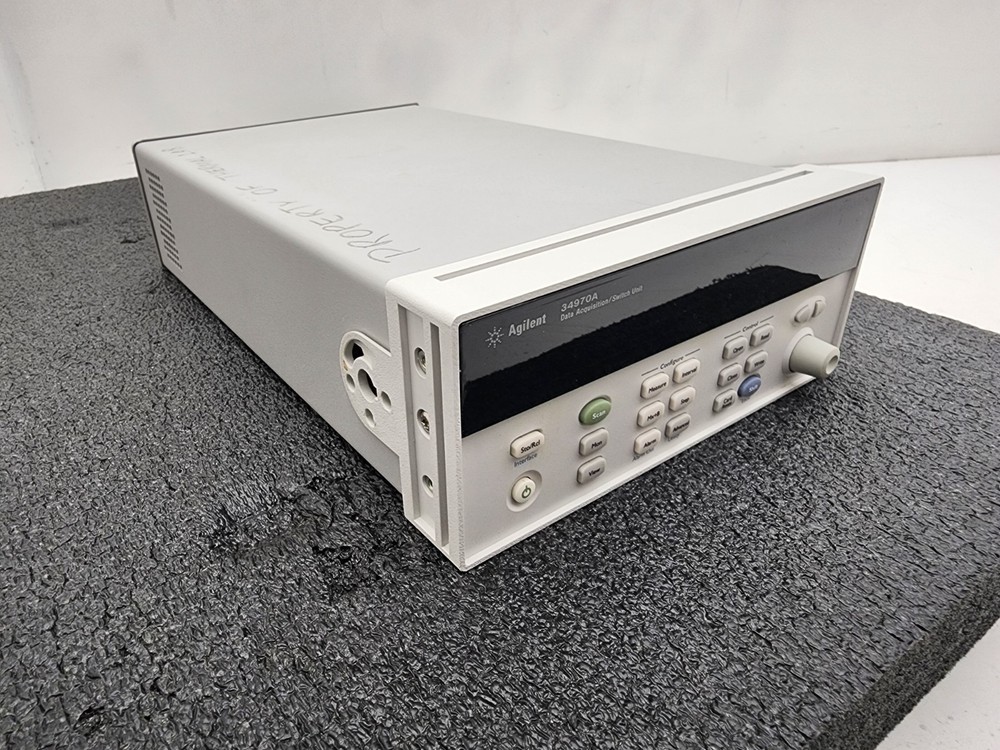 AGILENT 34970A Data Acquisition / Data Logger Switch Unit Passes Self Test