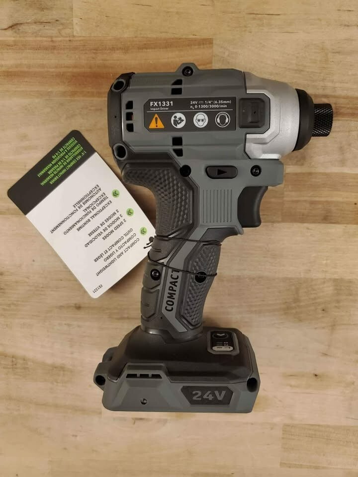 New Flex Impact Driver 3 Speed Brushless 24 Volt