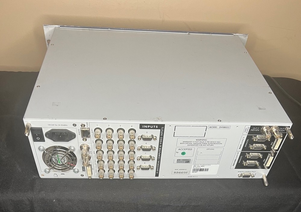 Analog Way Diventix DVX8022 Switcher