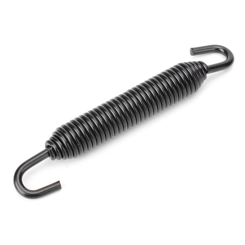 4pcs Universal Motorcycle Long Stainless Exhaust Springs