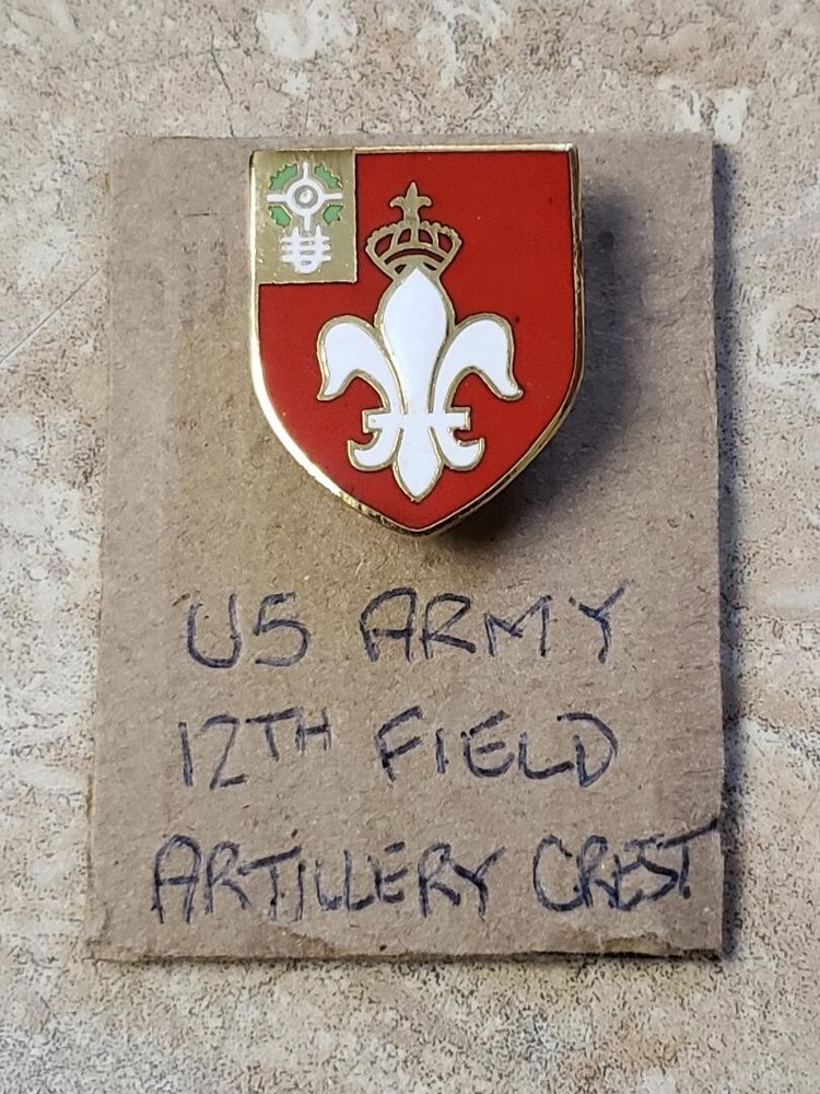 12th Field Artillery Crest DUI