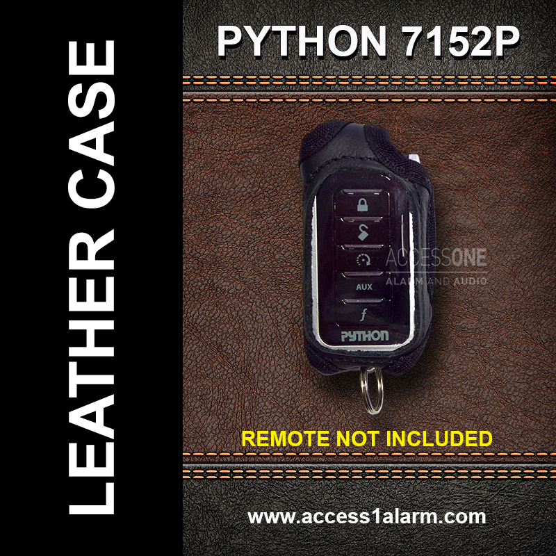 Python 7152P Protective Leather Remote Control Case For Responder Remote Control