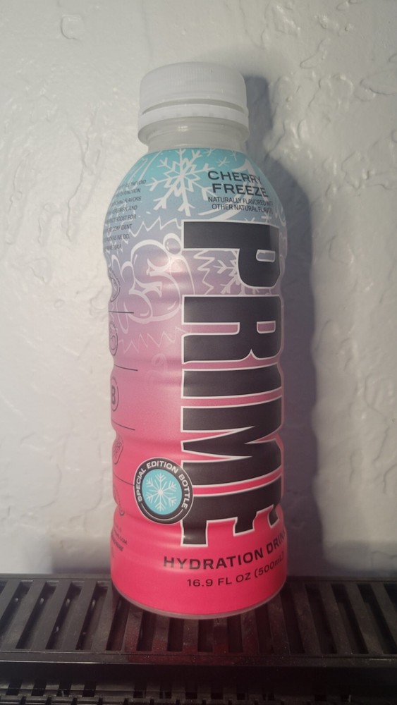 Prime Hydration Cherry freeze Special Edition Bottle 16.9 fl oz