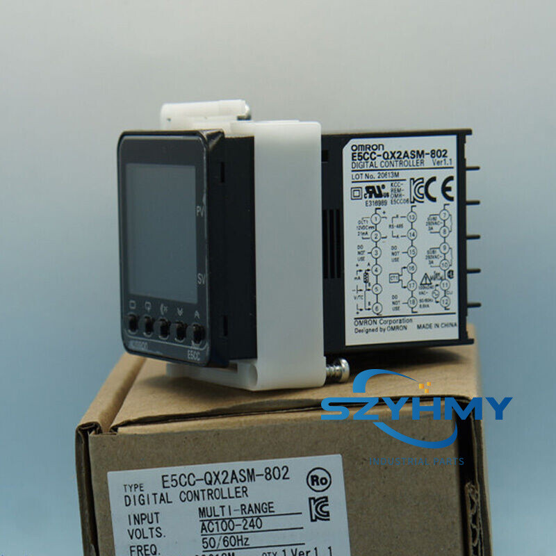 OMRON E5CC-QX2ASM-802 Temperature Controller E5CCQX2ASM802 New In Box #S