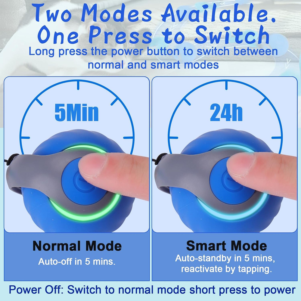 Interactive Cat Toy Ball - Automatic Interactive Cat Toys for Indoor Cats with 3