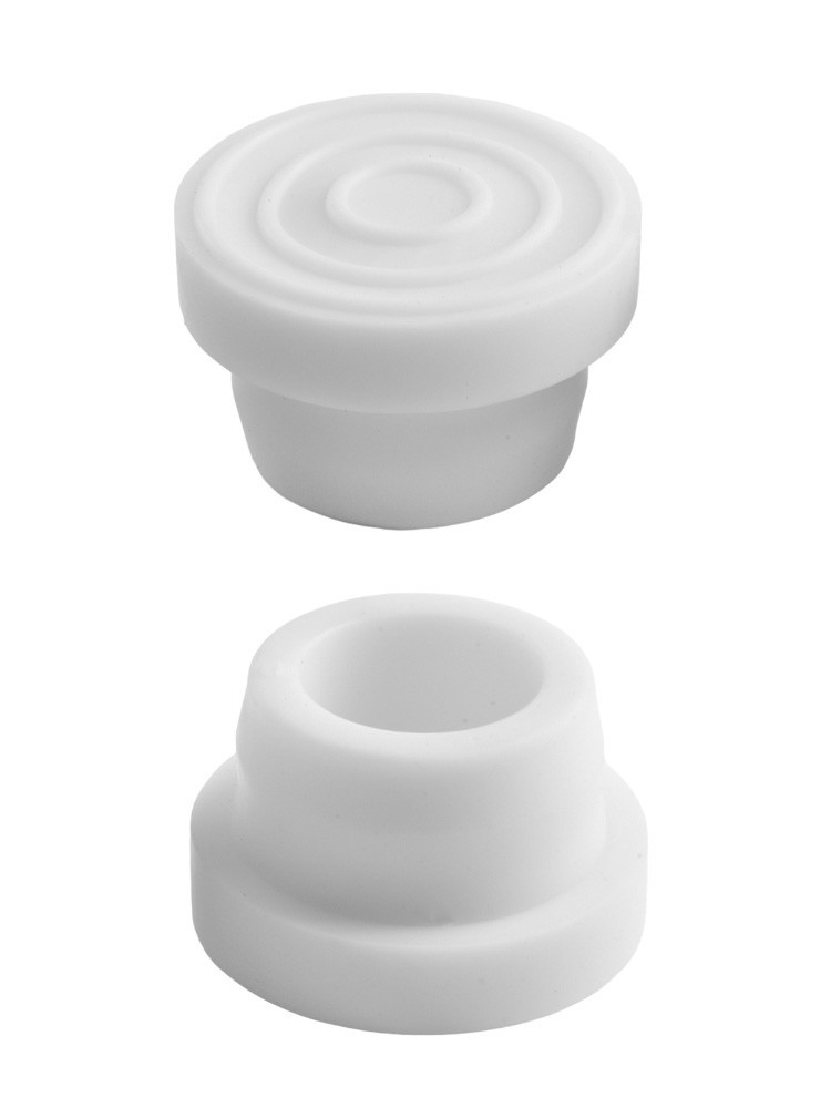 Practical Ladder Bumpers Replacement Part Rubber 2-Pack Easy To Install