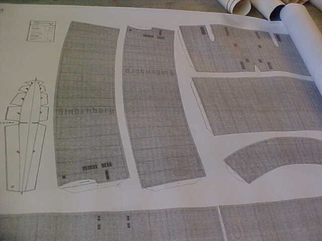 Hindenburg - 6 foot Paper Plans & Paper Kit