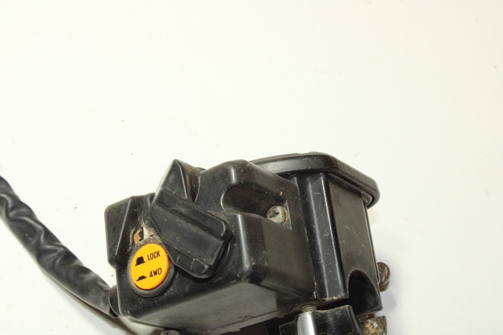 2005 05 Yamaha Kodiak 450 throttle assembly with 4x4 diff lock switch T29