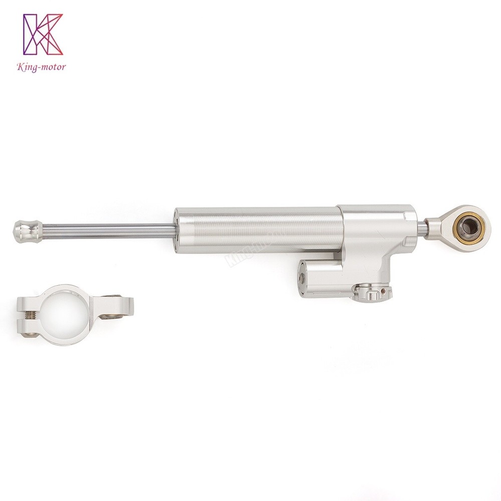 CNC Motorbike Steering Damper Stabilizer Linear Reversed Safe Control Universal
