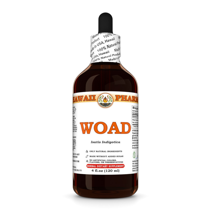 Woad / Da Qing Ye (Isatis Indigotica) Dried Leaf Liquid Herbal Extract
