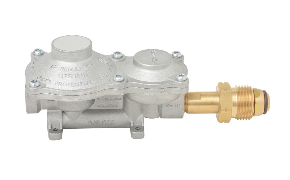 2-Stage Propane Gas RV Regulator with POL valve connection